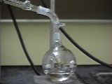 Collection flask of distillation apparatus [1dist4.JPG (4084 bytes)]