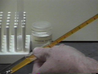 Taking temperature of water before adding ammonium nitrate [1rx9atmp.JPG]