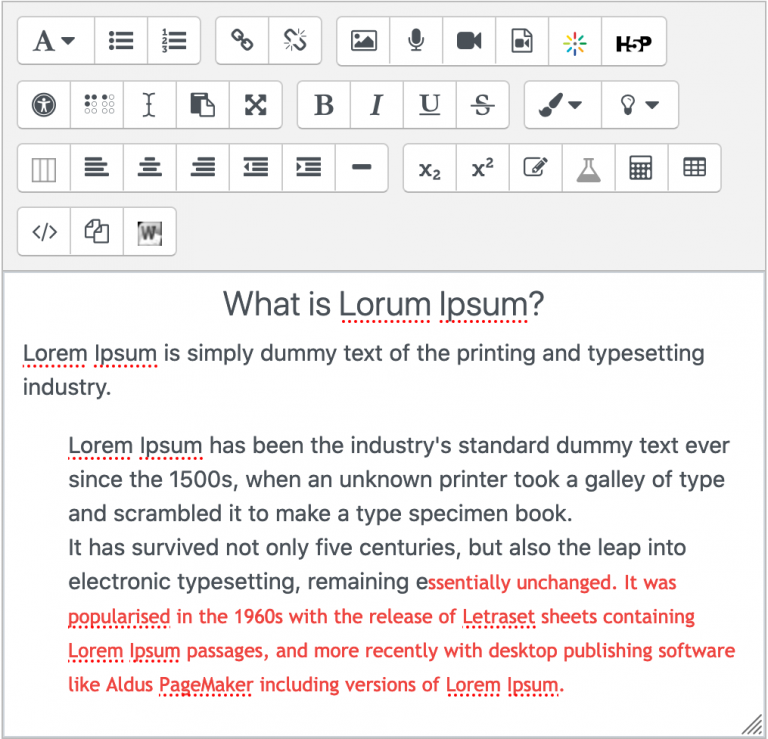 Troubleshooting: Inconsistent Text Formatting – OLET Knowledge Base