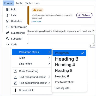The Moodle Newdle: Accessibility